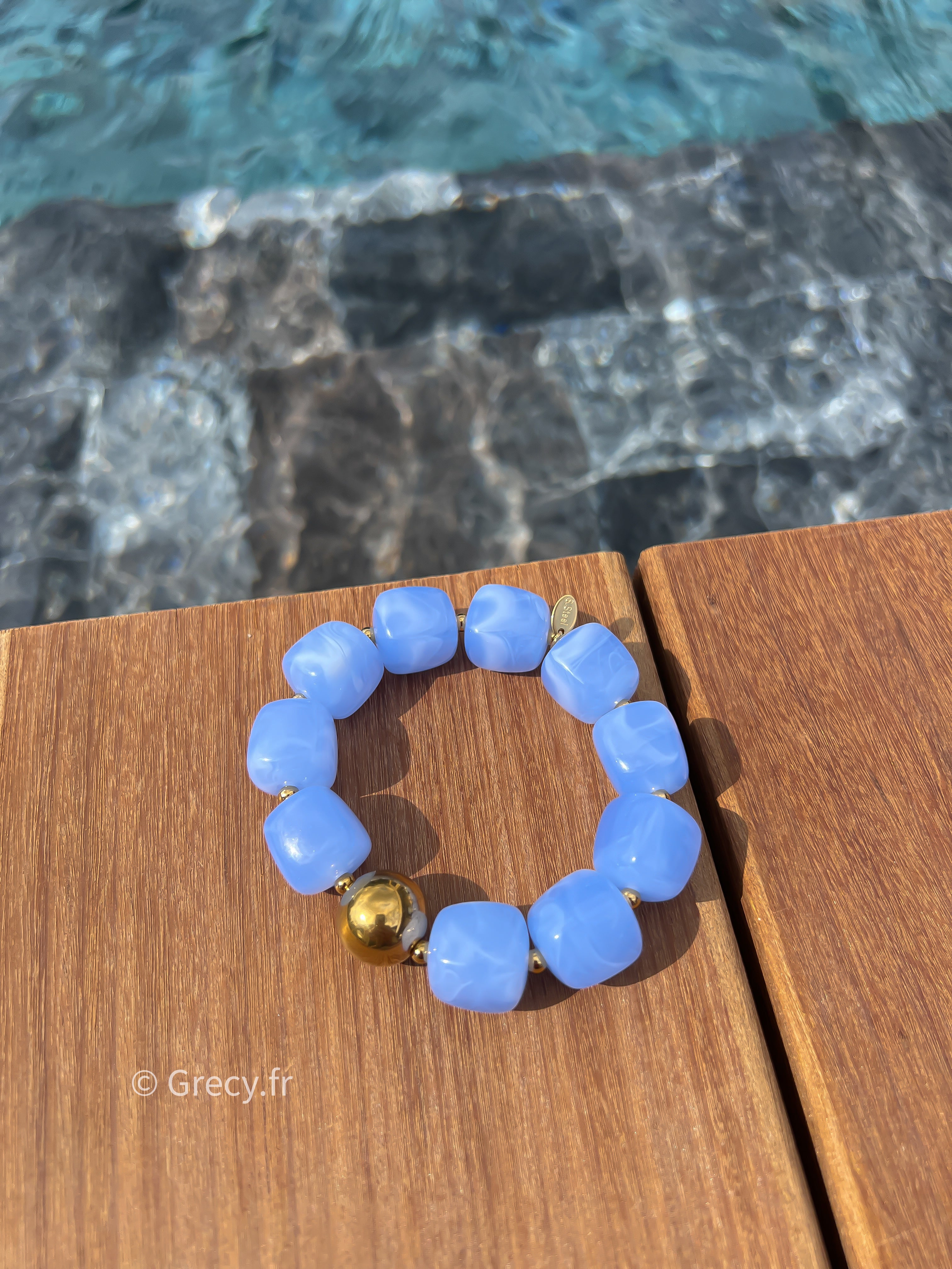 Agathe / Bracelets élastiques perles