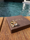 Lya / Bagues double diamant