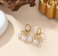 Marie / Boucles d'oreilles cerises perles nacrées
