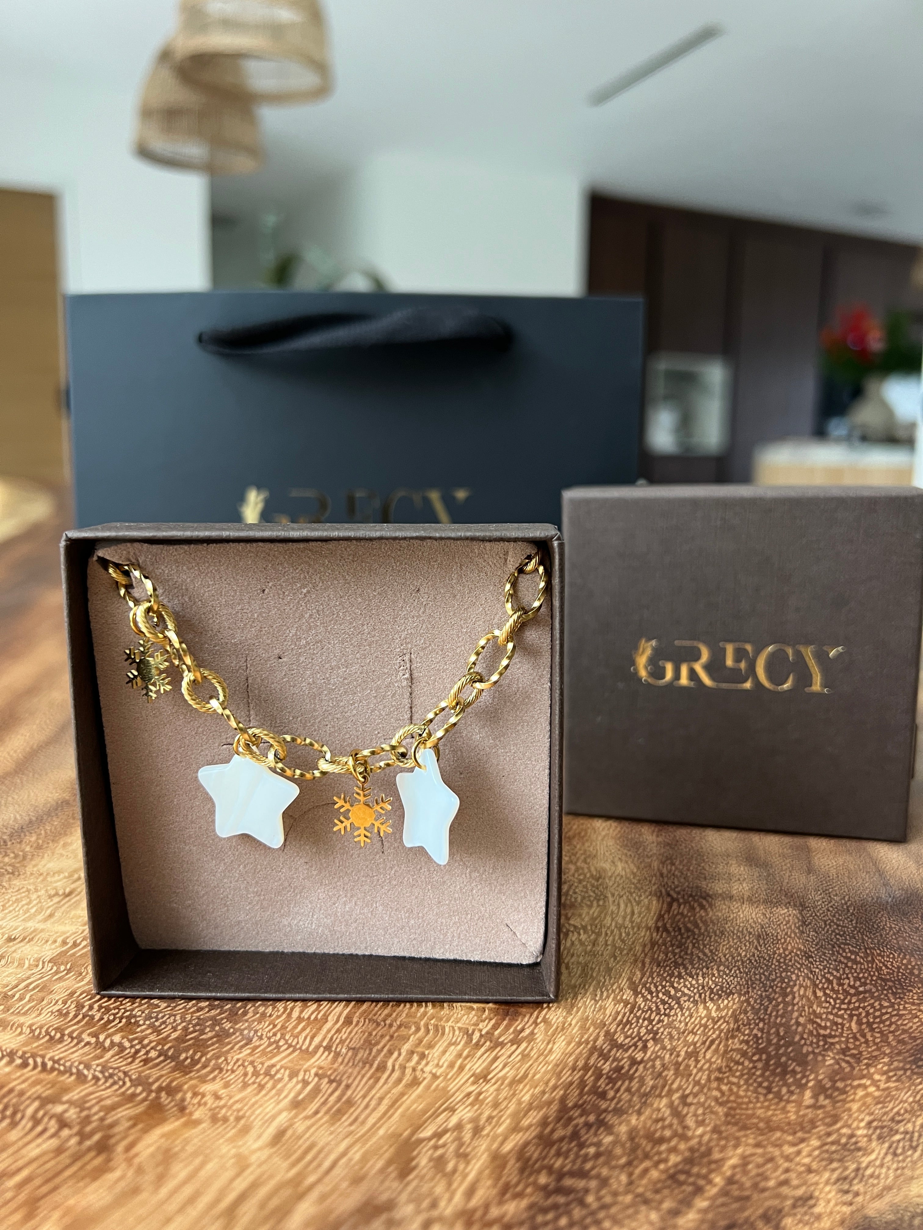 Bracelet Winter doré