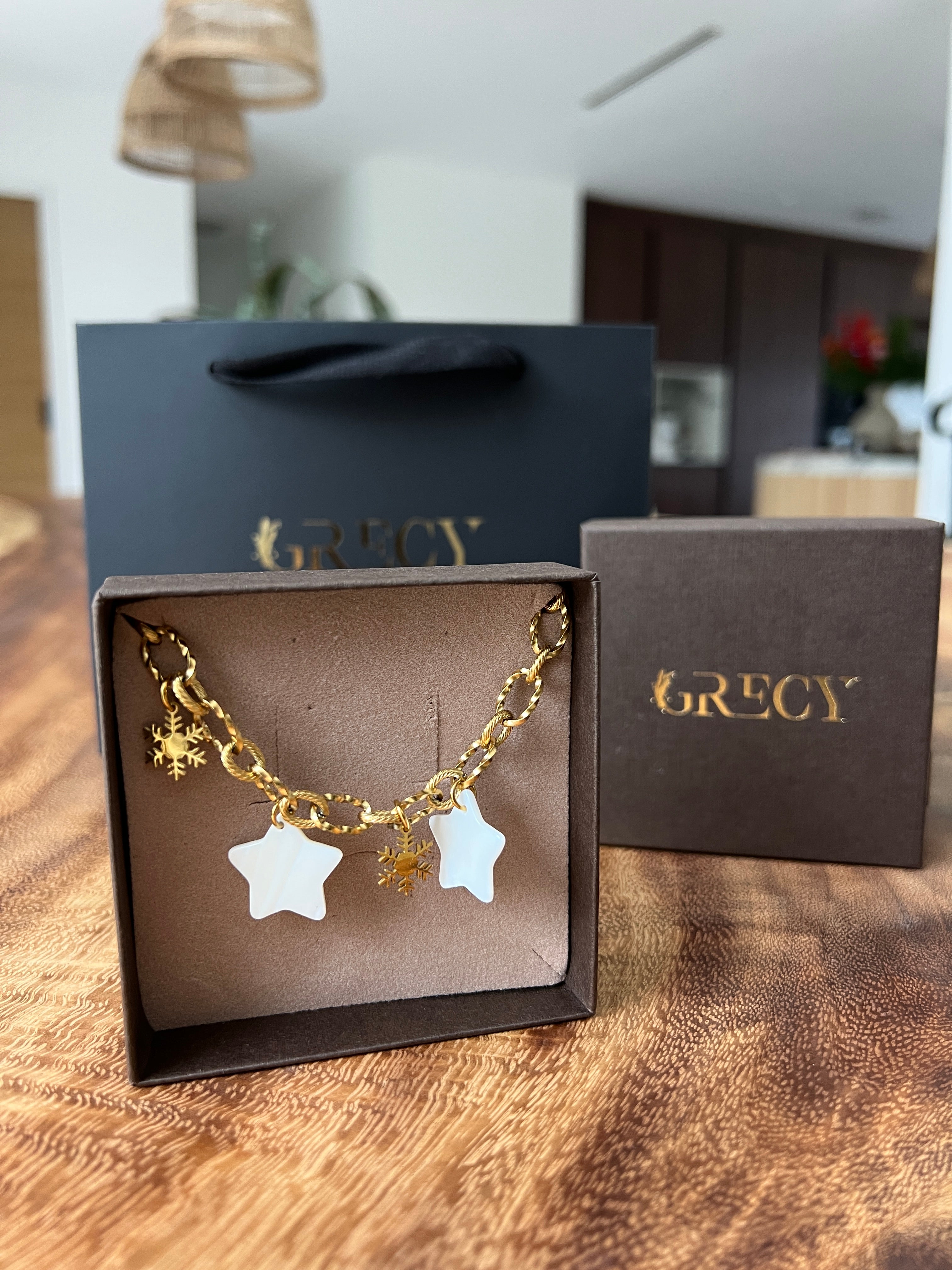 Bracelet Winter doré