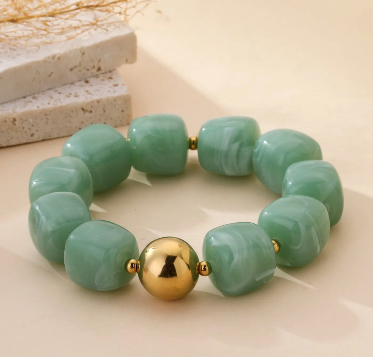 Agathe / Bracelets élastiques perles