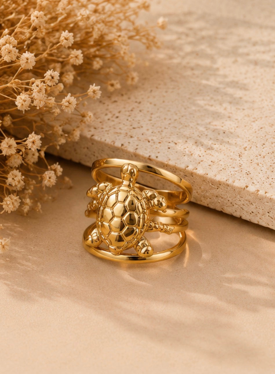 Sylvana / Bague tortue
