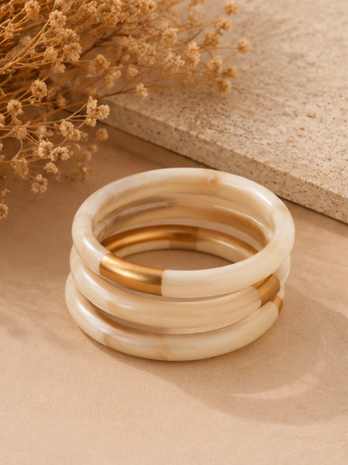 Tifany / Bracelets jonc en résine