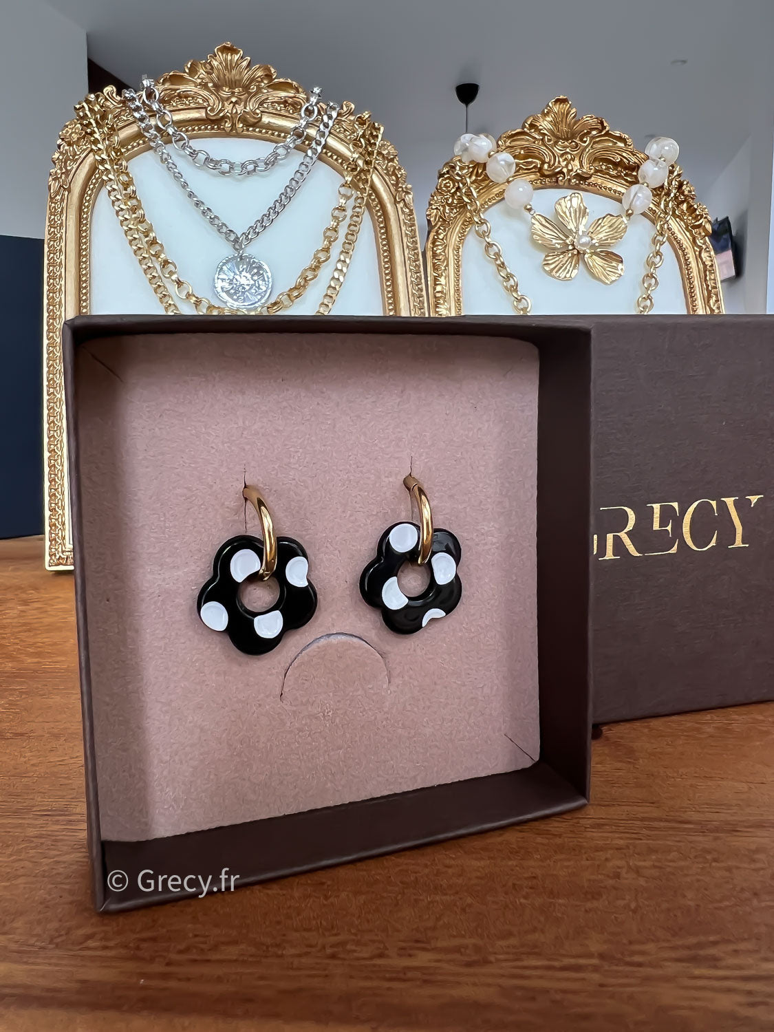 Salomé / Mini Créoles fleurs