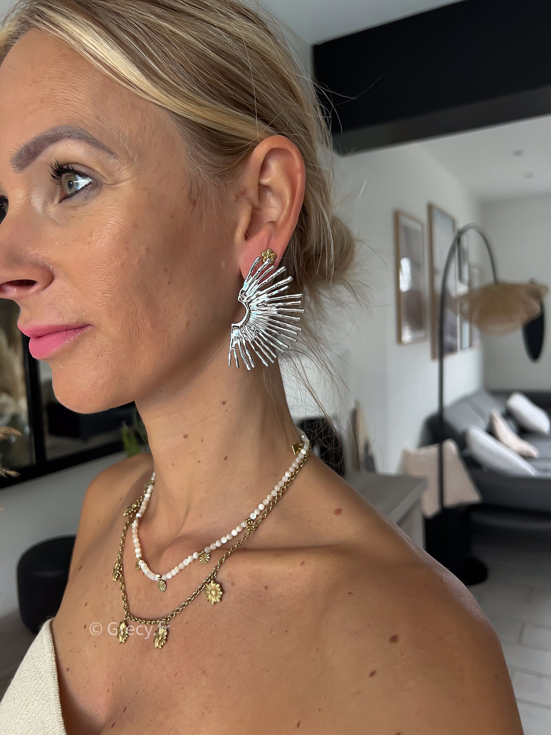 Boucles d'oreilles Fidji