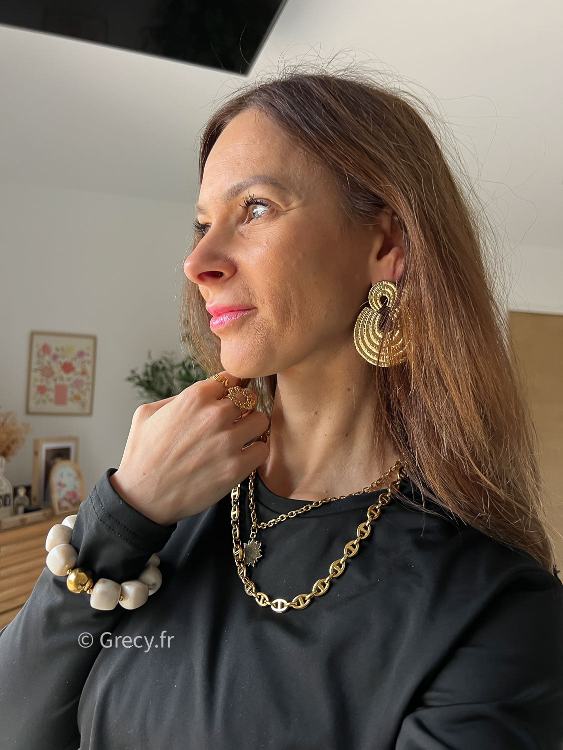 Boucles d'oreilles Nora