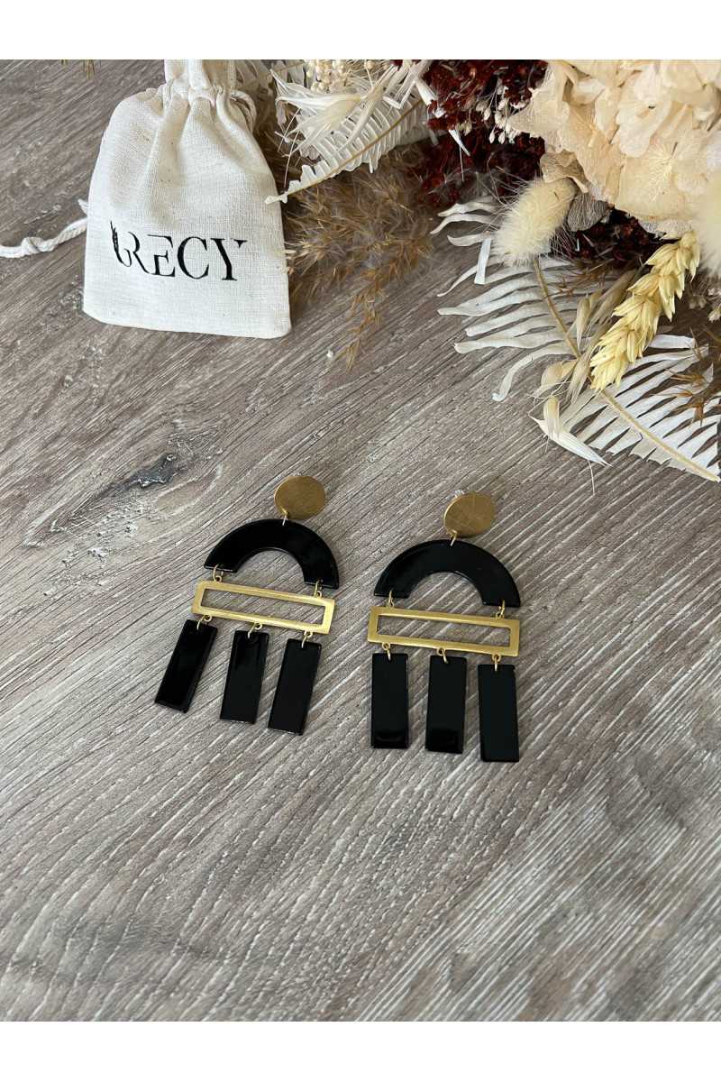 Boucles d'oreilles Totem