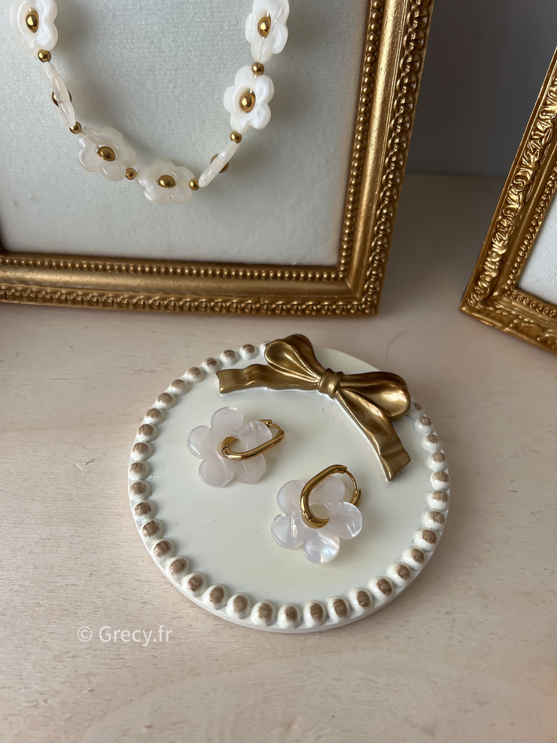 Ninon / Boucles d'oreilles fleurs