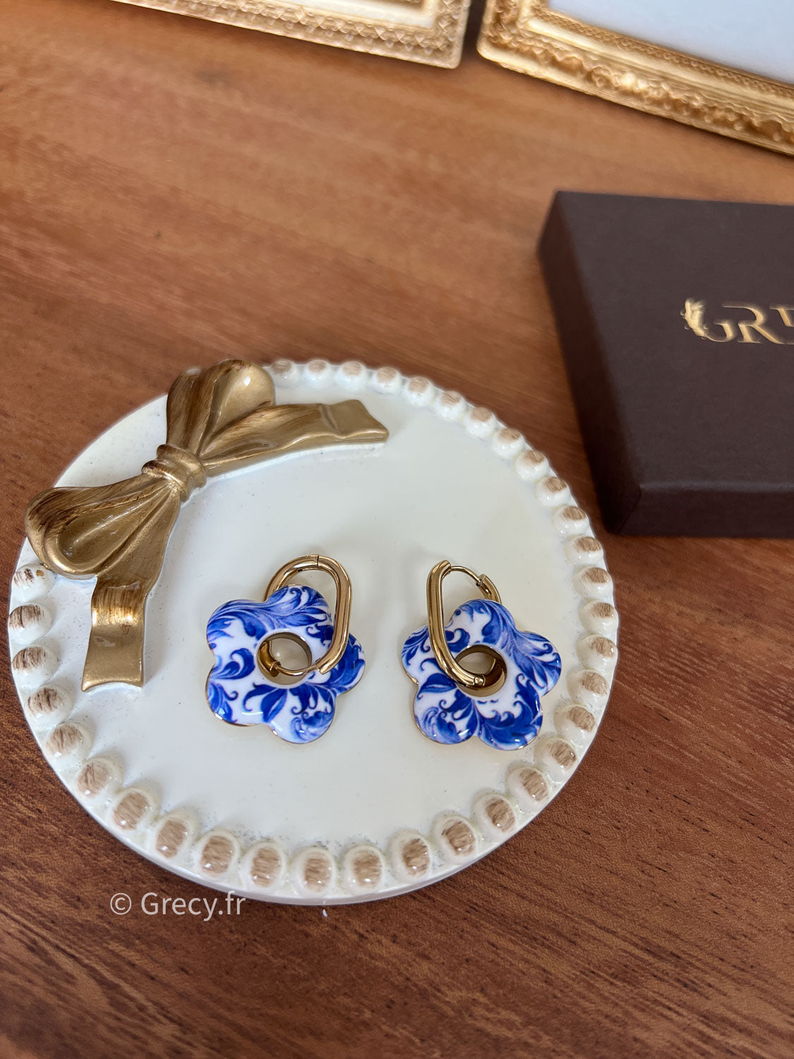 Ninon / Boucles d'oreilles fleurs