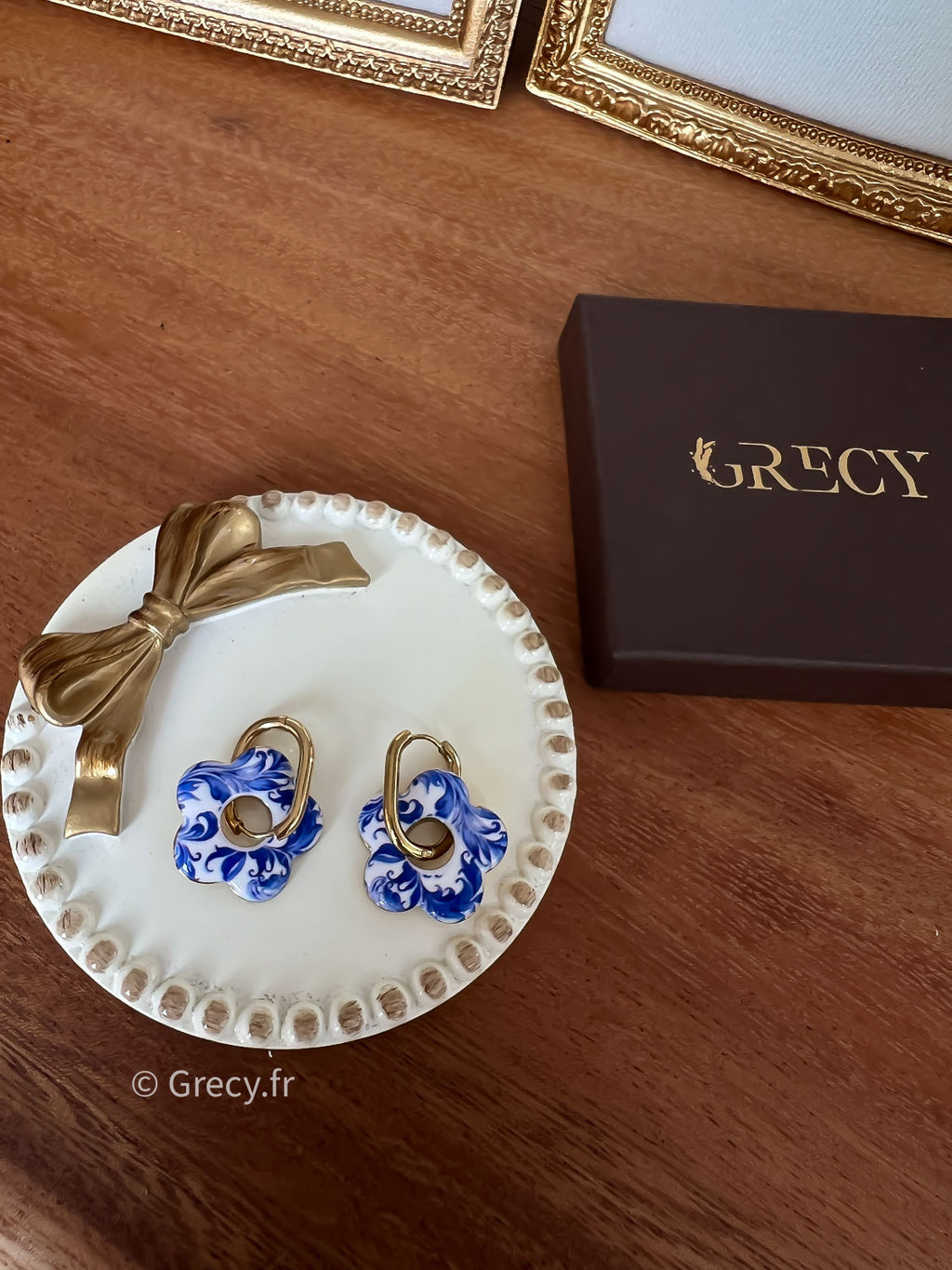 Ninon / Boucles d'oreilles fleurs