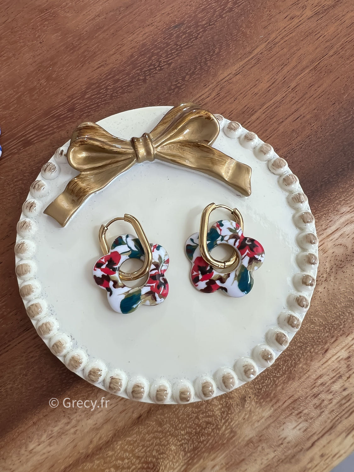 Ninon / Boucles d'oreilles fleurs