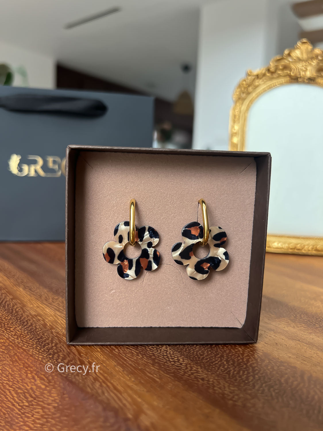 Ninon / Boucles d'oreilles fleurs