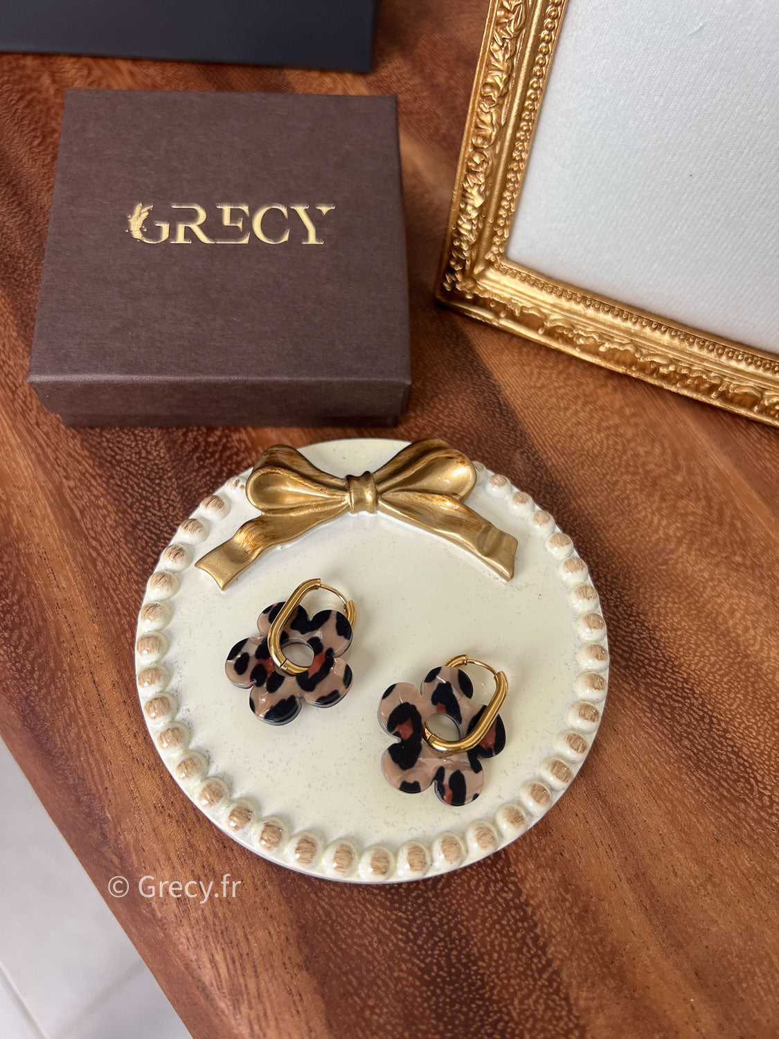 Ninon / Boucles d'oreilles fleurs