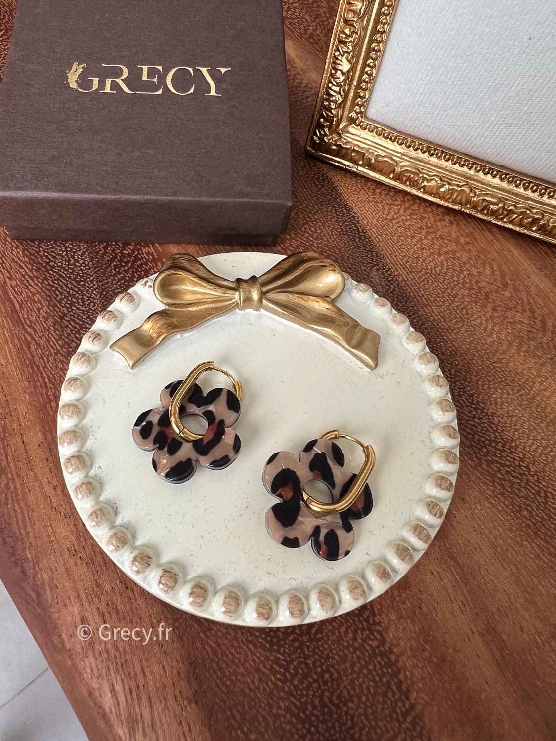 Ninon / Boucles d'oreilles fleurs