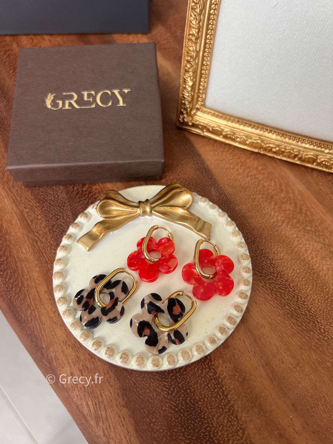 Ninon / Boucles d'oreilles fleurs