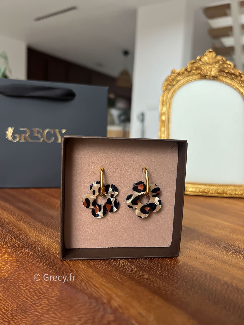 Ninon / Boucles d'oreilles fleurs