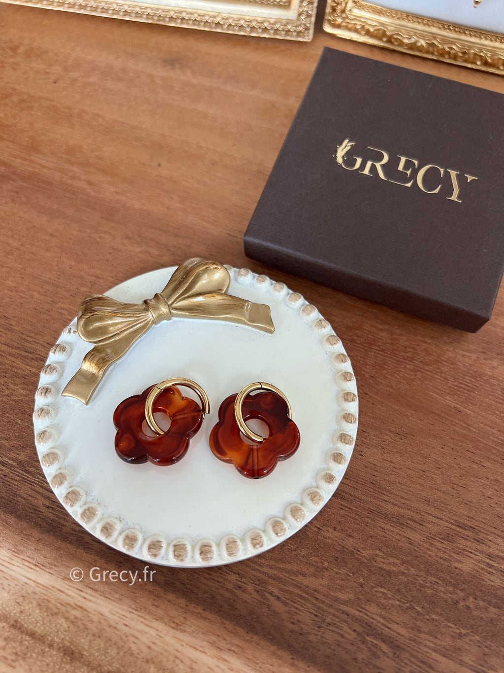 Ninon / Boucles d'oreilles fleurs