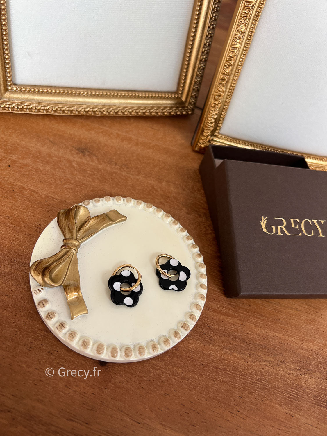 Salomé / Mini Créoles fleurs