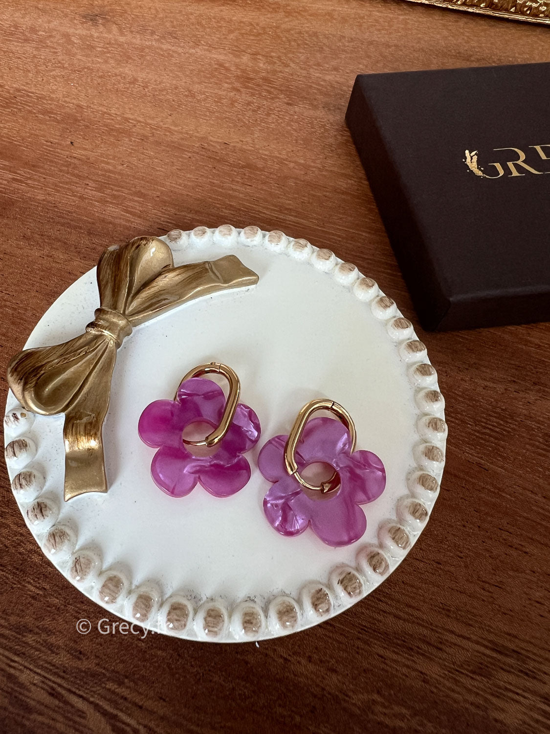 Ninon / Boucles d'oreilles fleurs