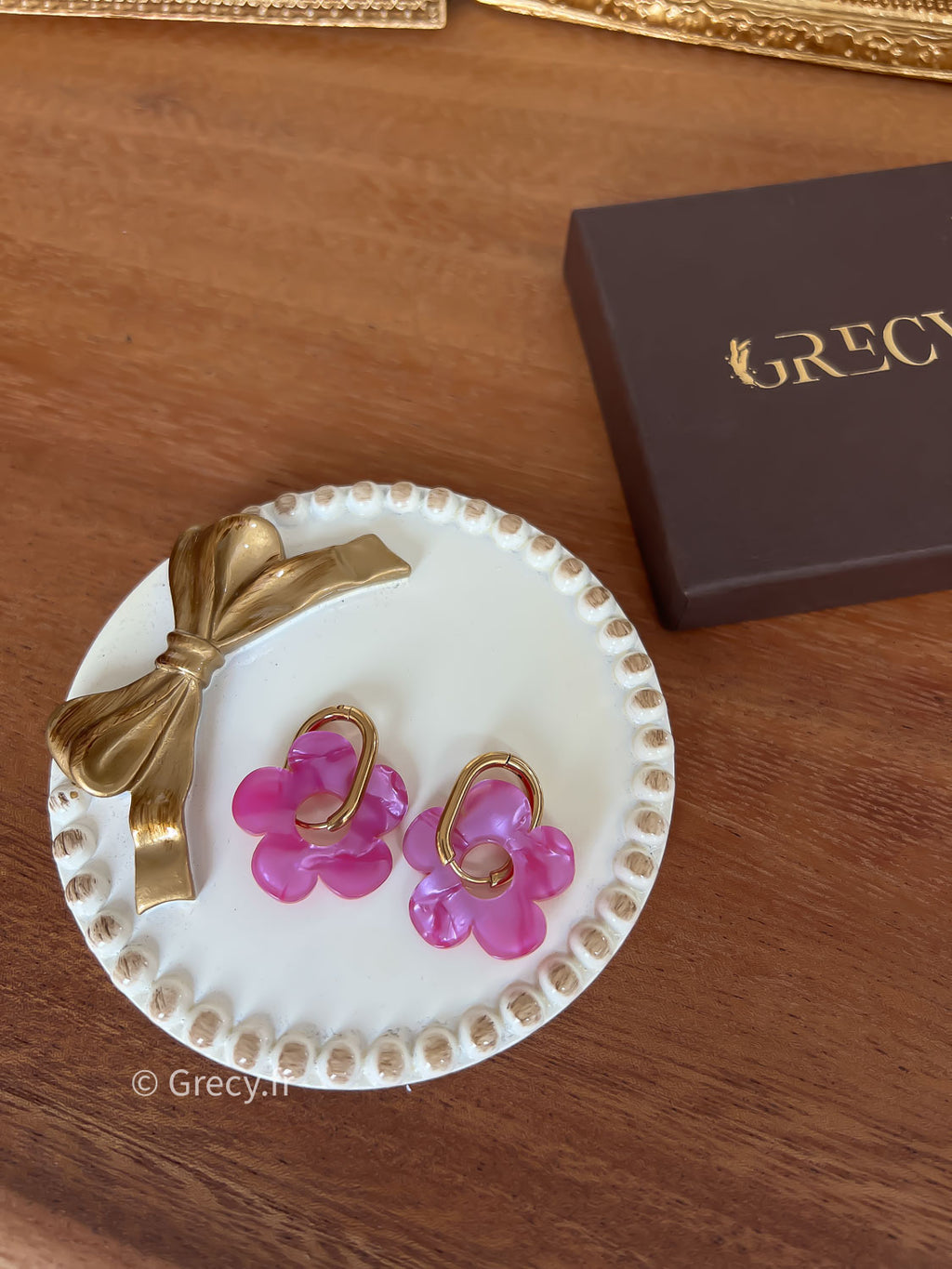 Ninon / Boucles d'oreilles fleurs