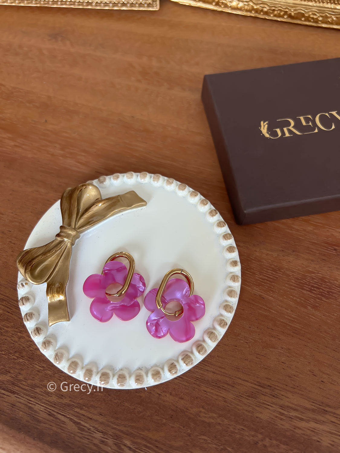 Ninon / Boucles d'oreilles fleurs