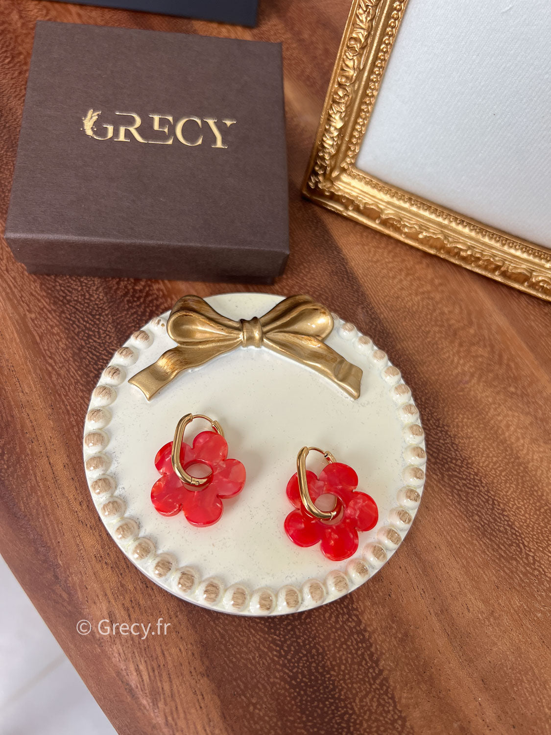 Ninon / Boucles d'oreilles fleurs