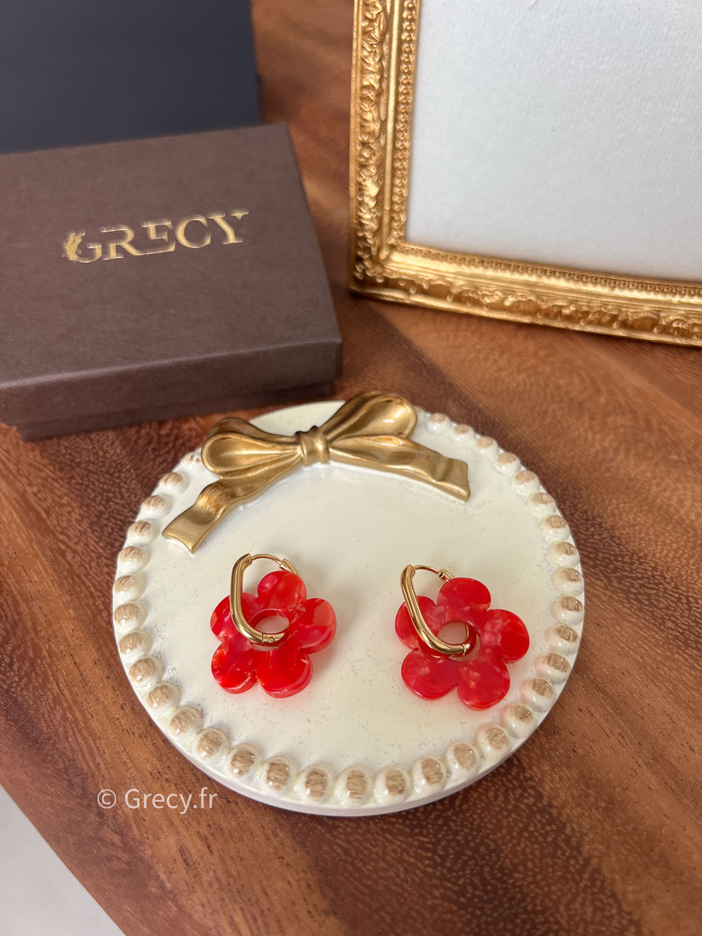 Ninon / Boucles d'oreilles fleurs