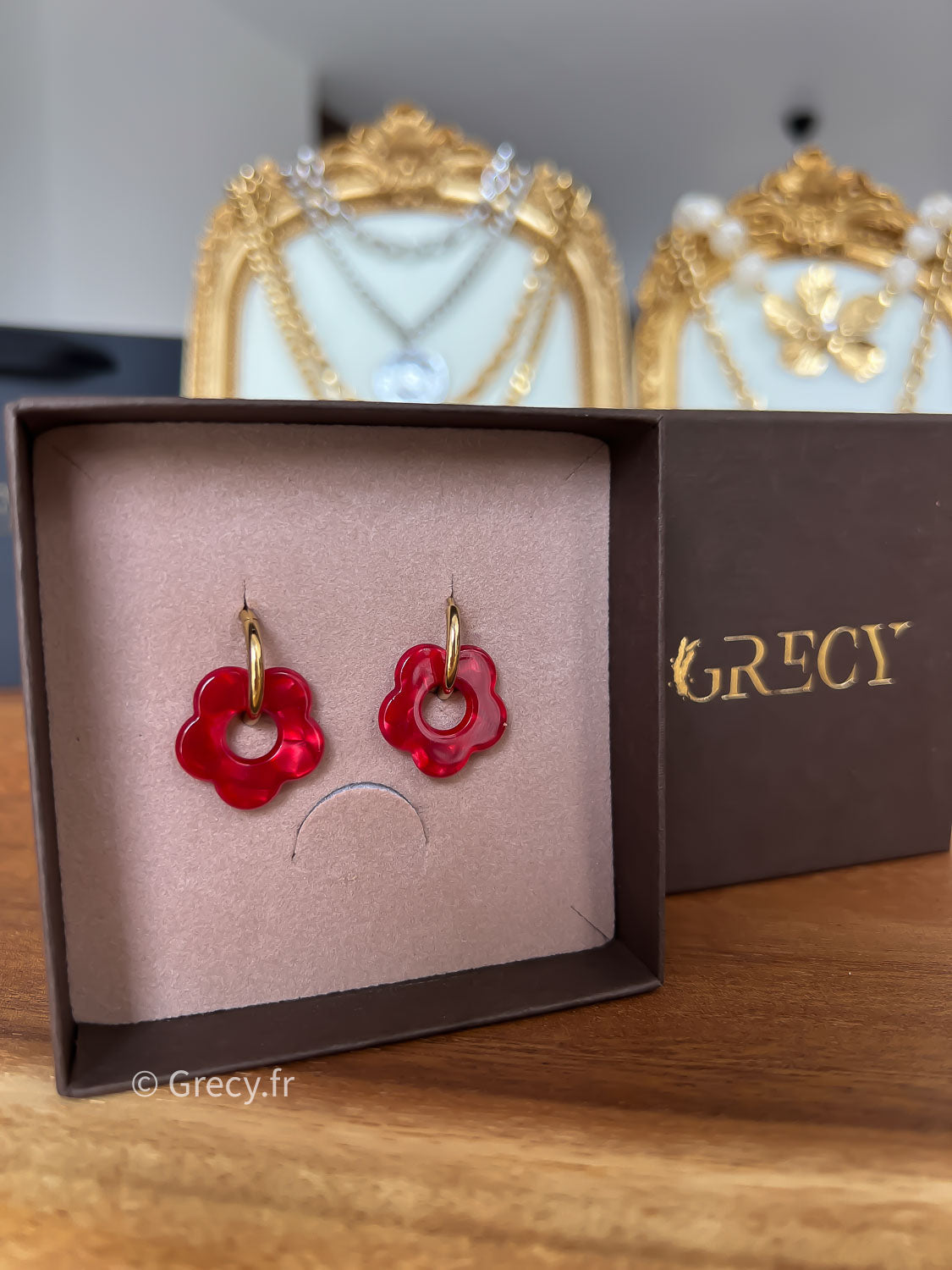 Salomé / Mini Créoles fleurs