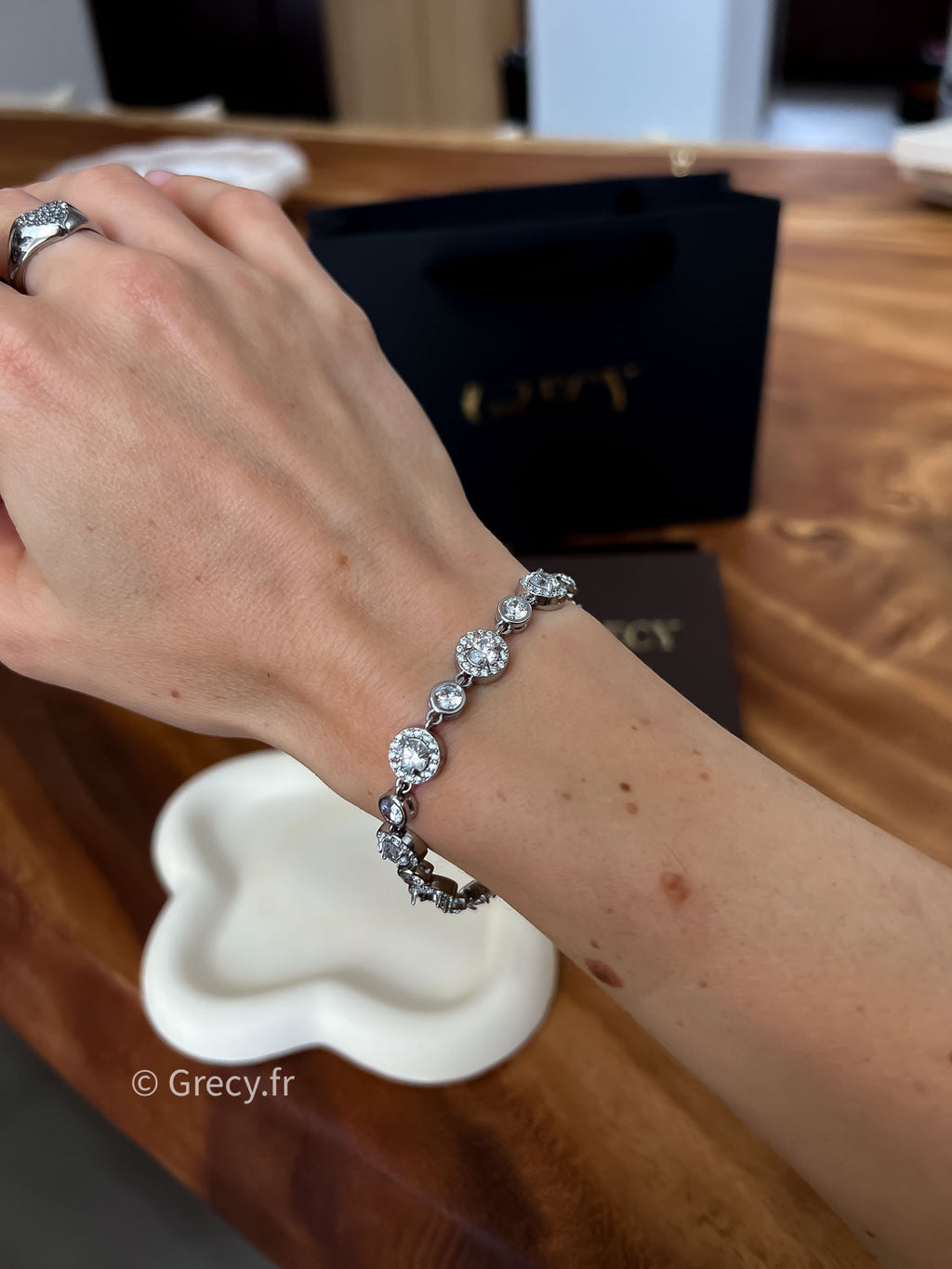 Manon / Bracelet strass