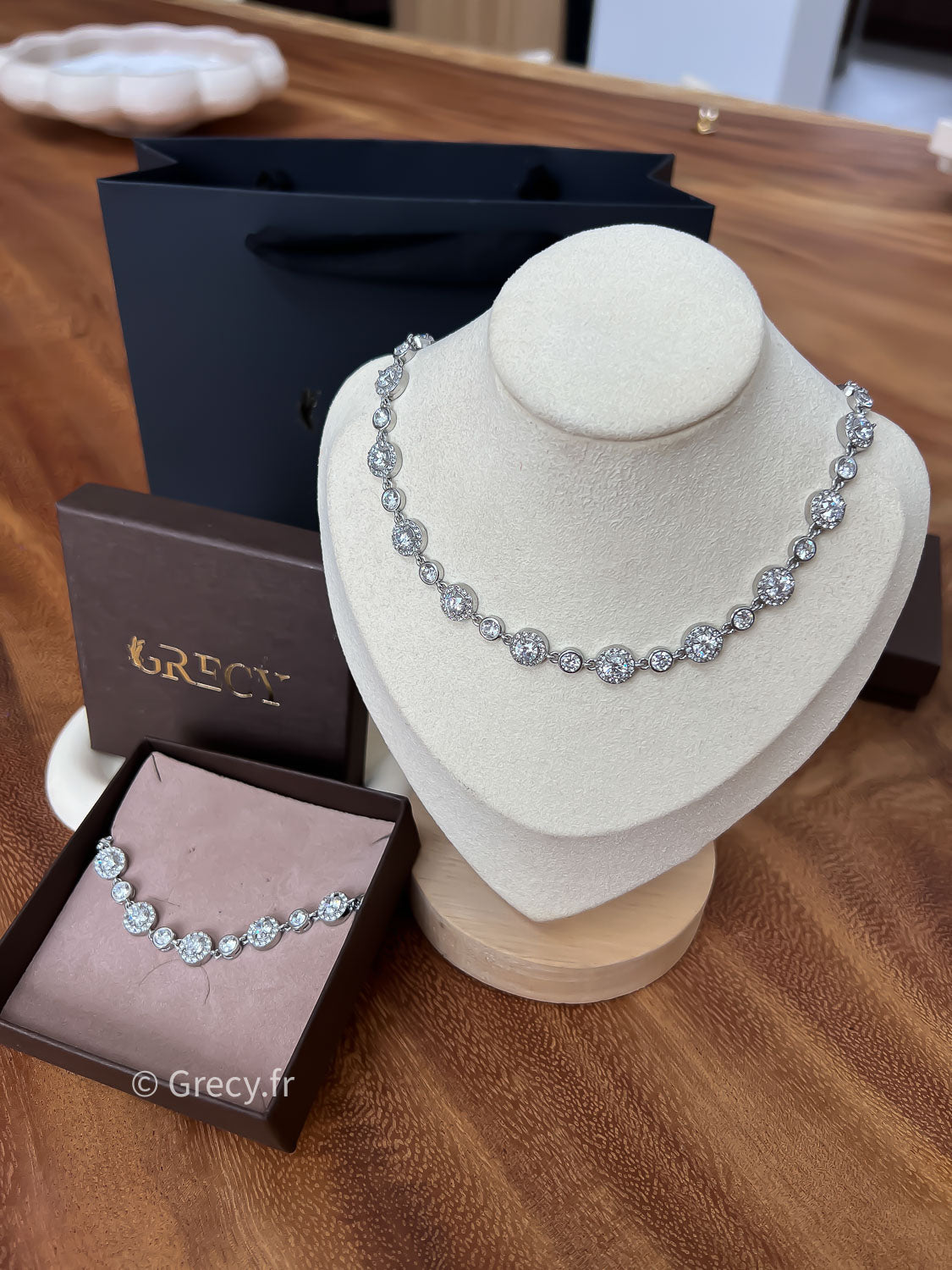 Manon / Collier strass