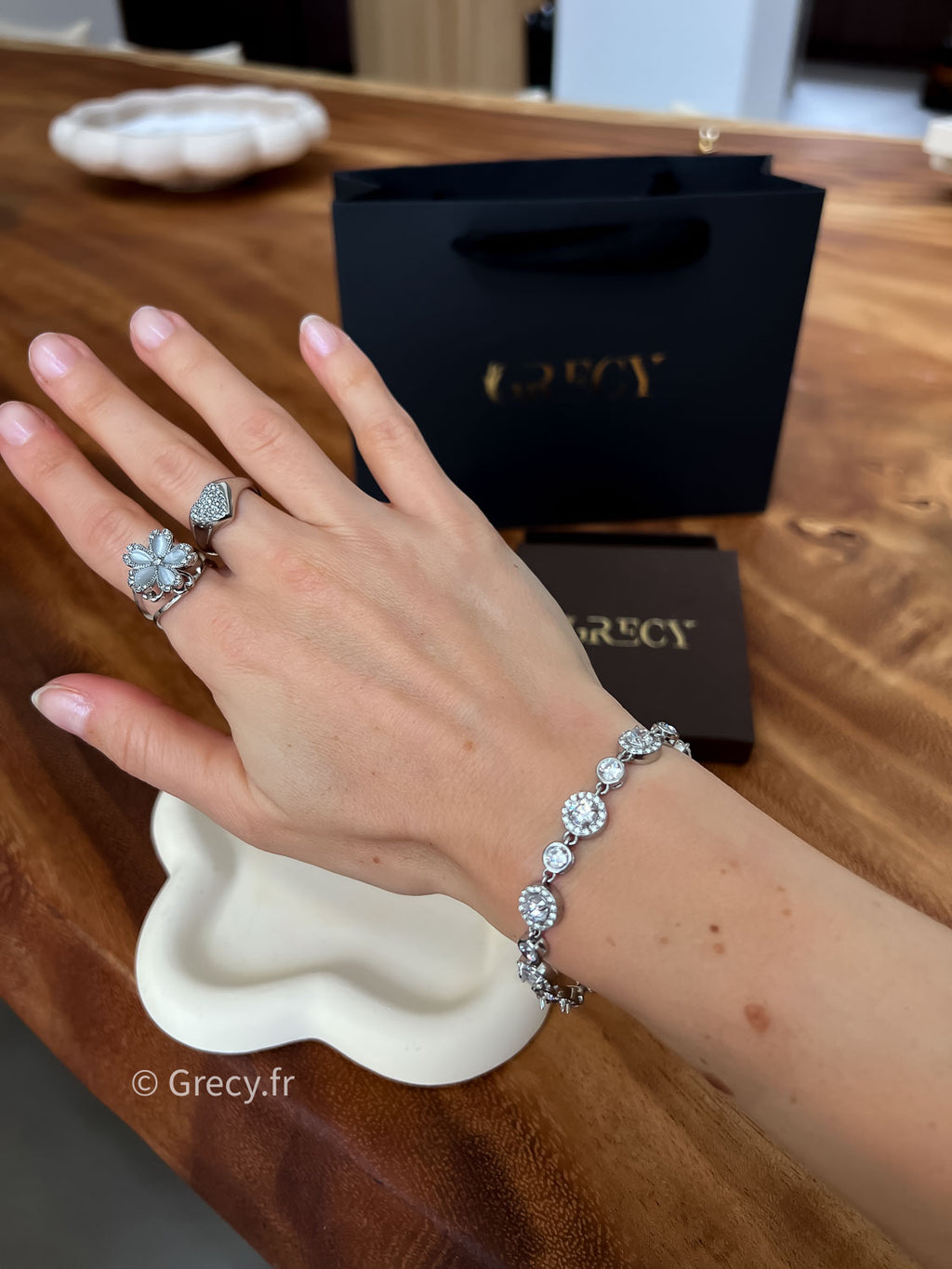 Manon / Bracelet strass