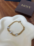 Marie / Bracelet 3 strass