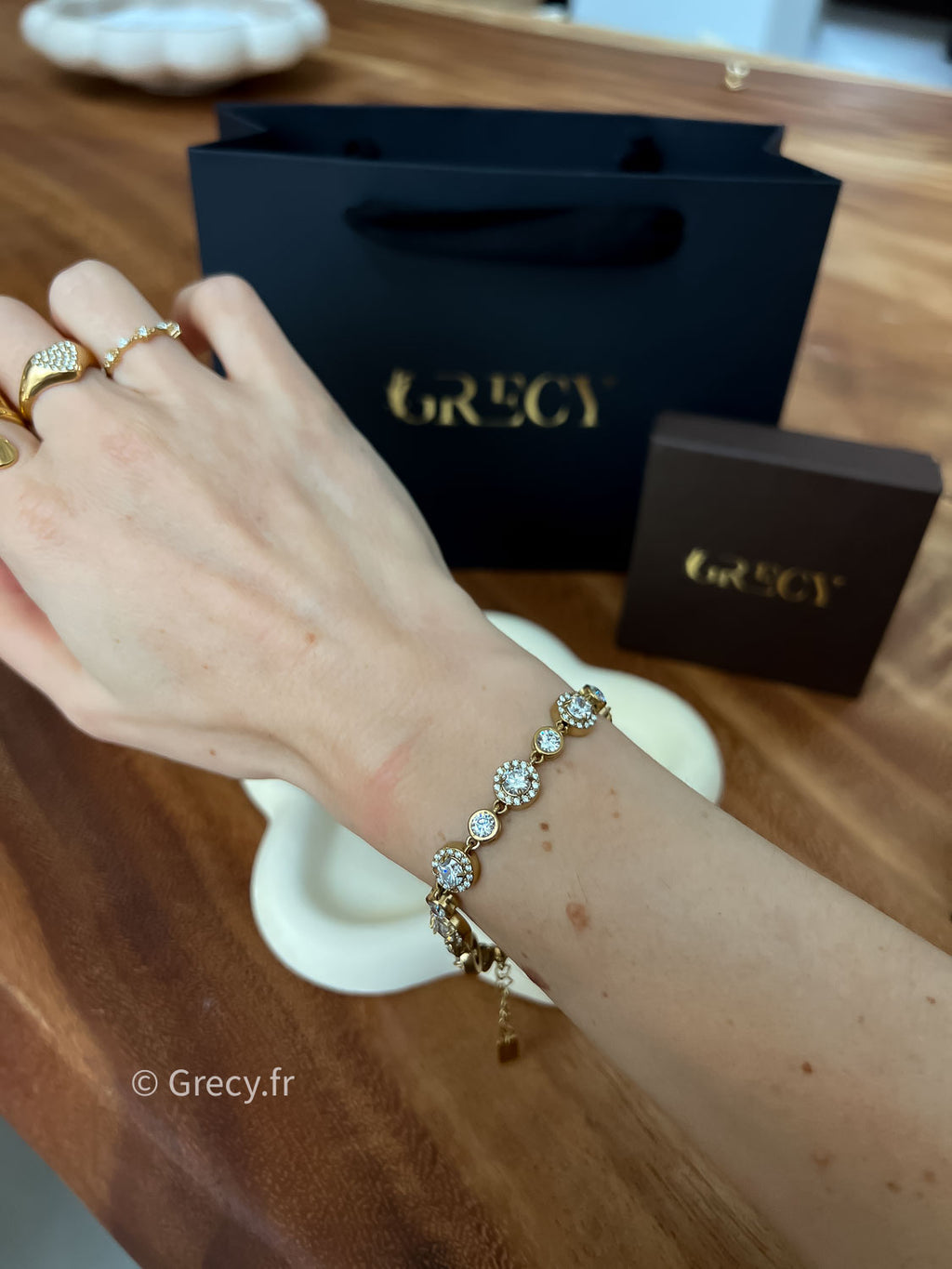 Manon / Bracelet strass