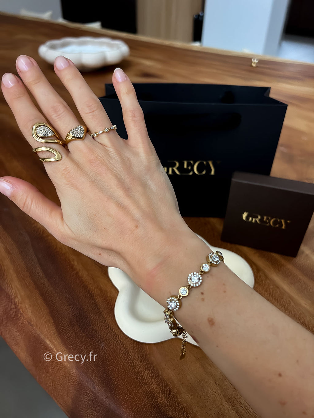 Manon / Bracelet strass