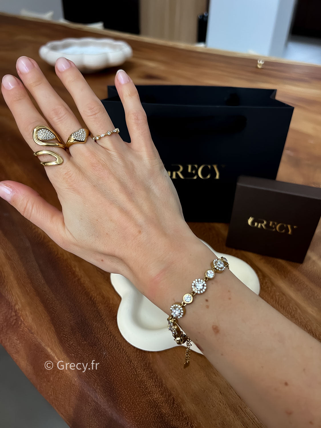 Manon / Bracelet strass