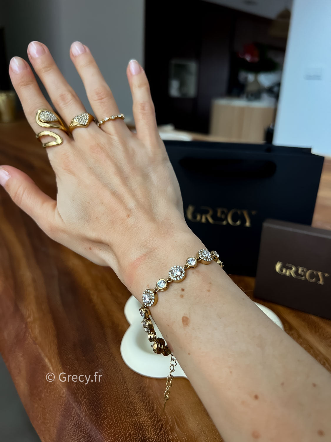 Manon / Bracelet strass