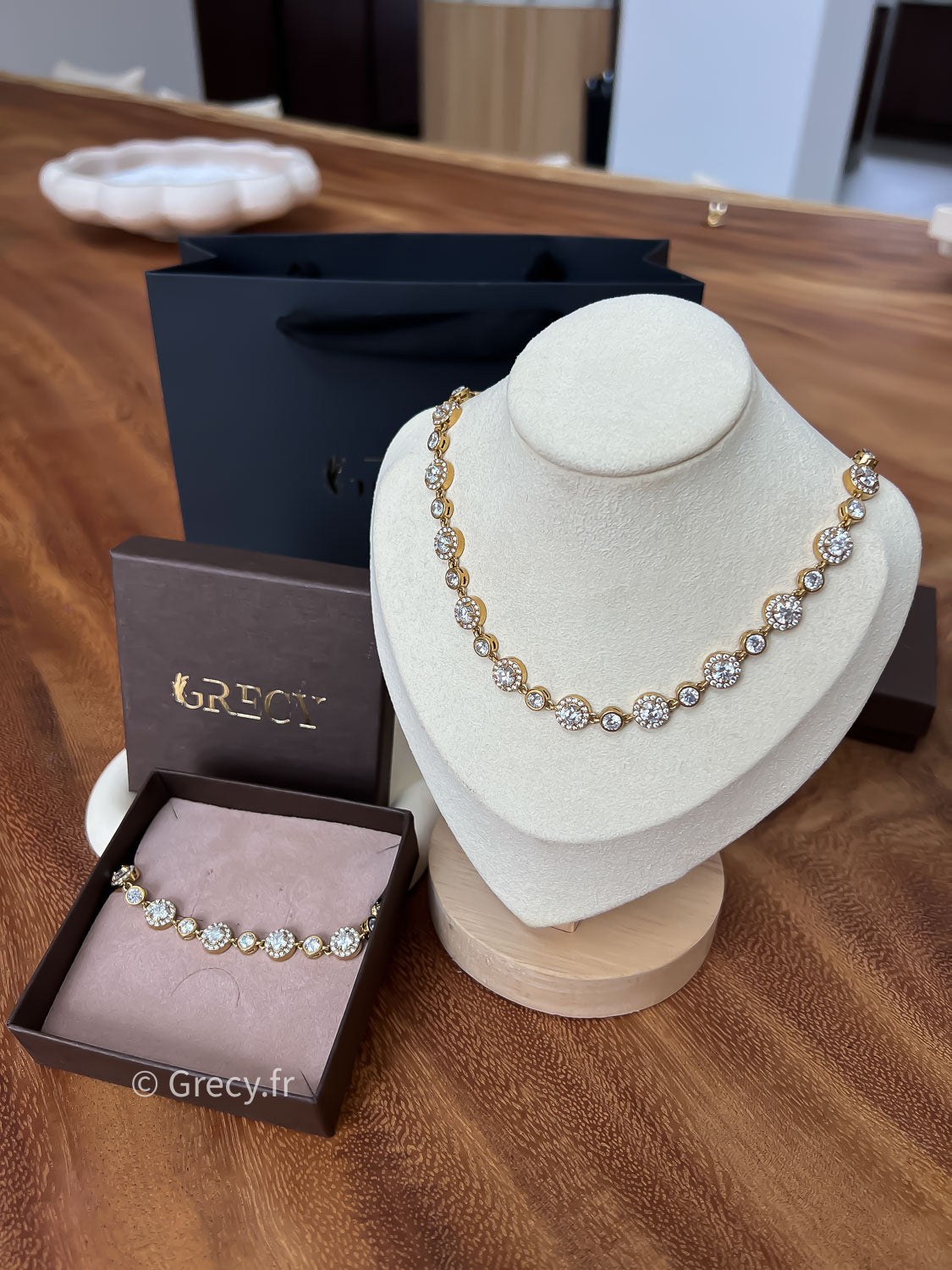 Manon / Collier strass