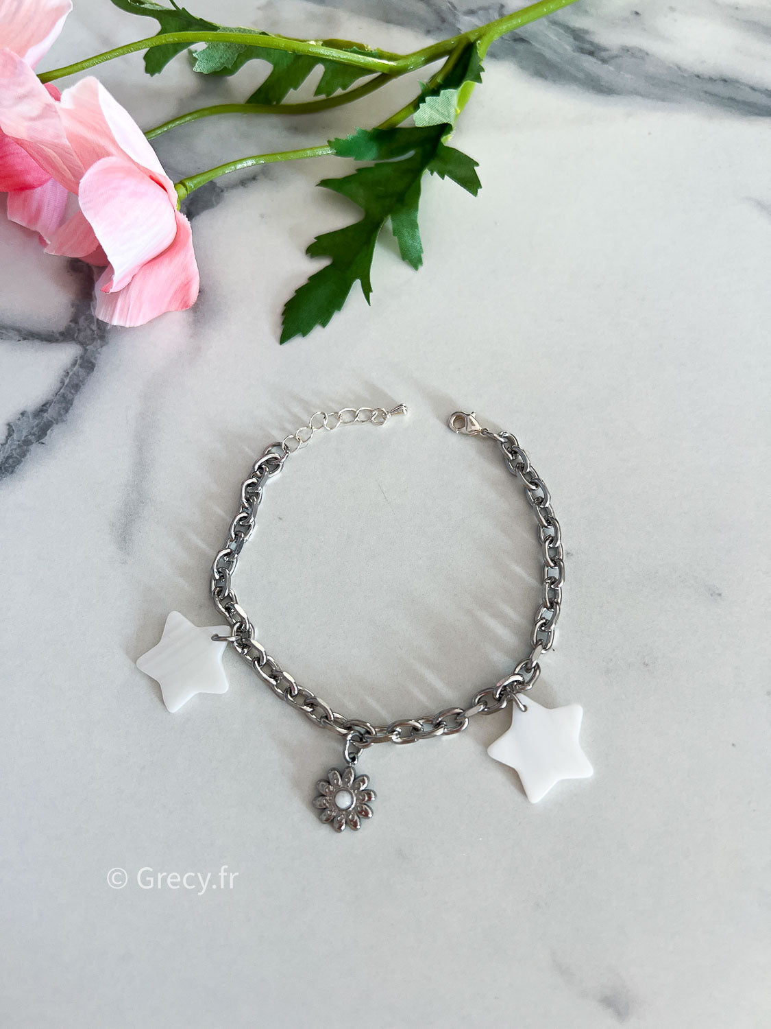 Bracelet winter argent