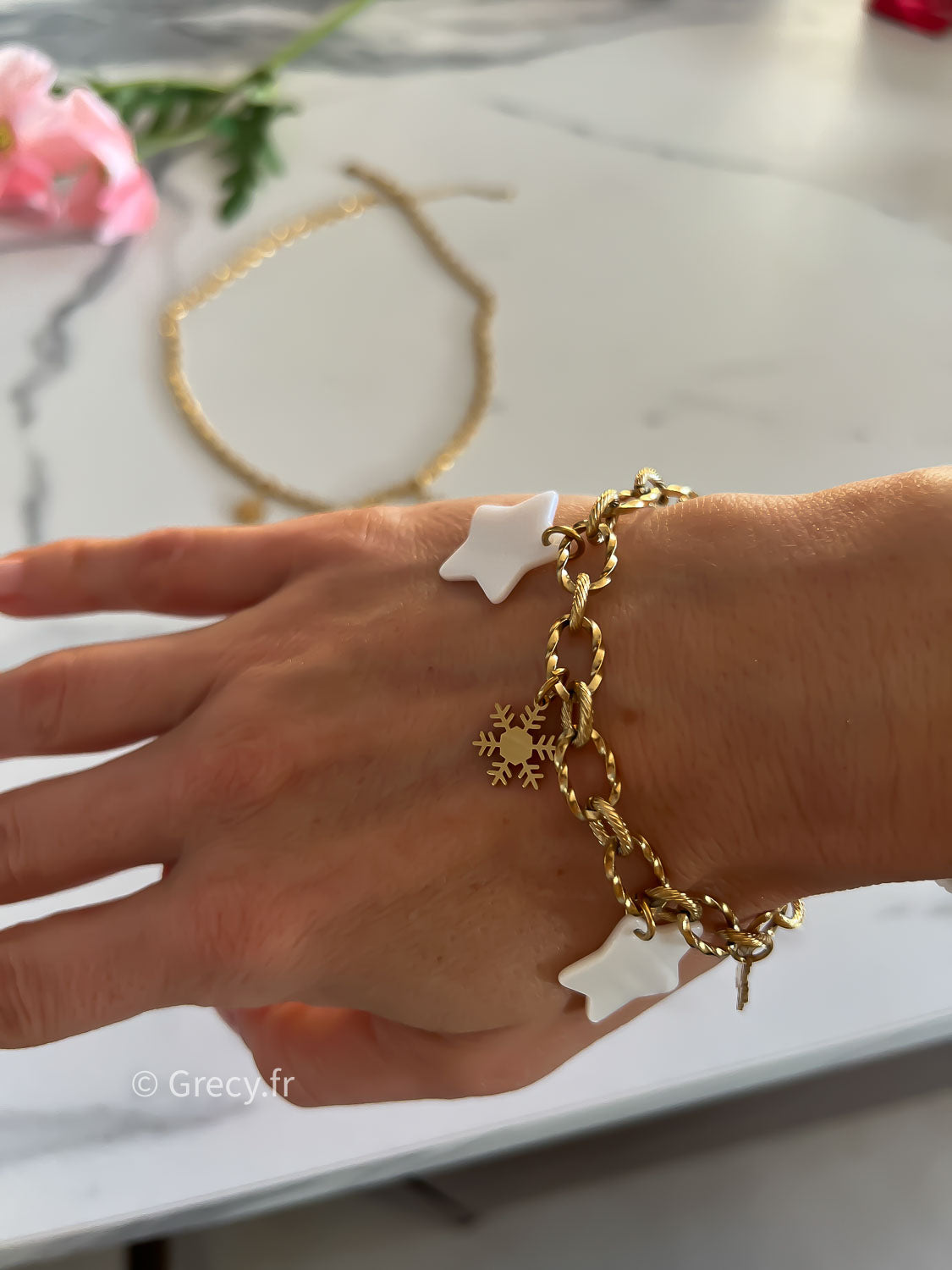 Bracelet Winter doré