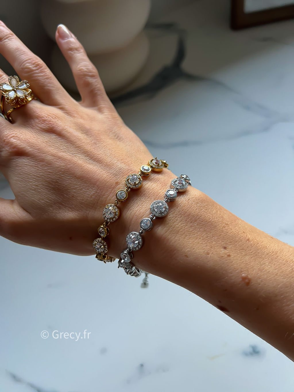 Manon / Bracelet strass