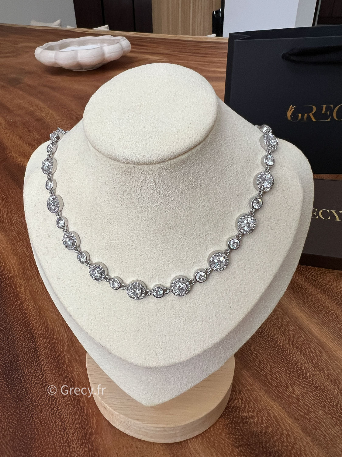 Manon / Collier strass