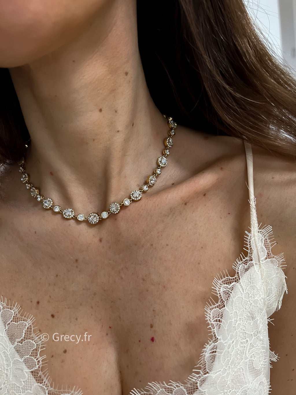 Manon / Collier strass