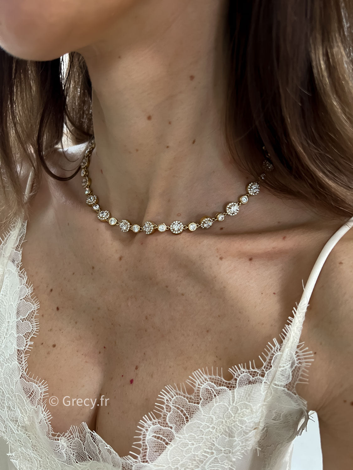 Manon / Collier strass