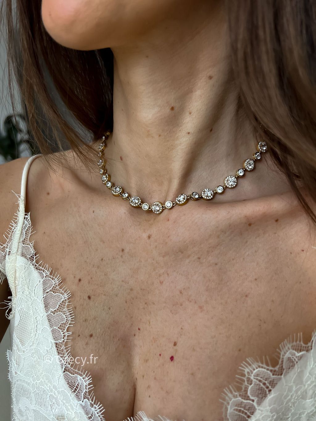 Manon / Collier strass