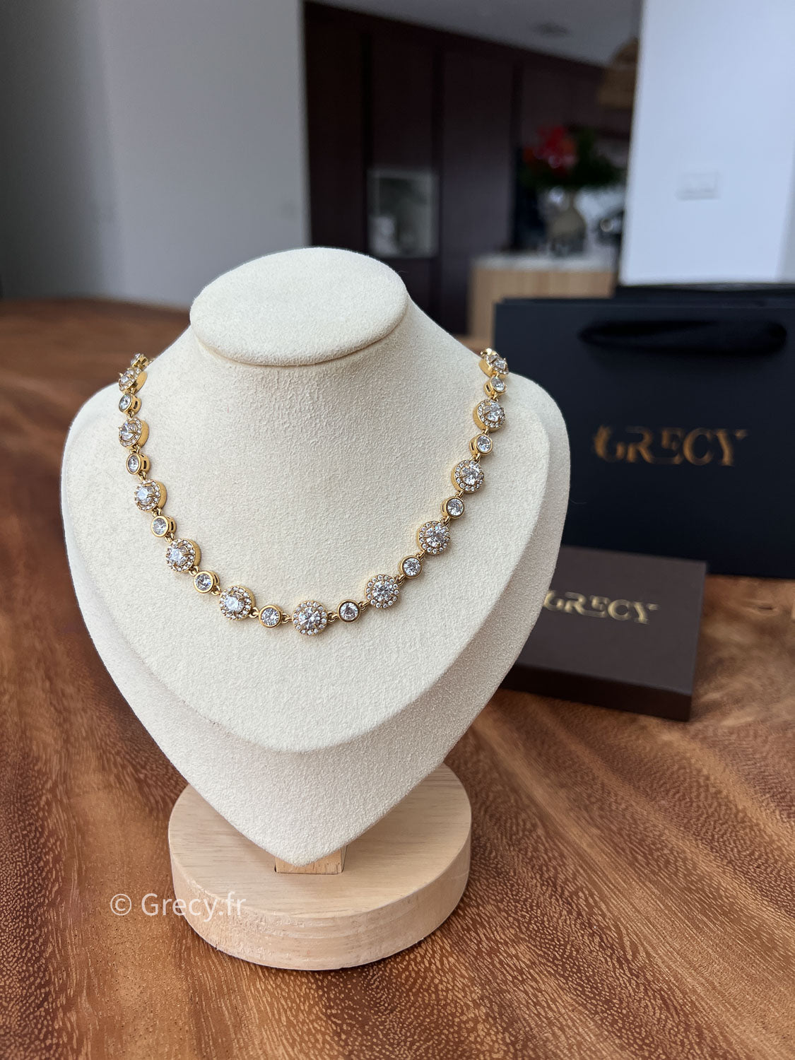 Manon / Collier strass