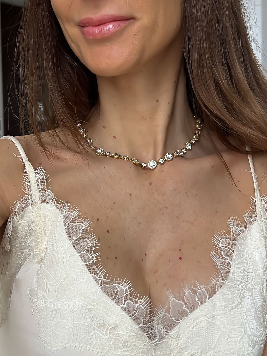 Manon / Collier strass