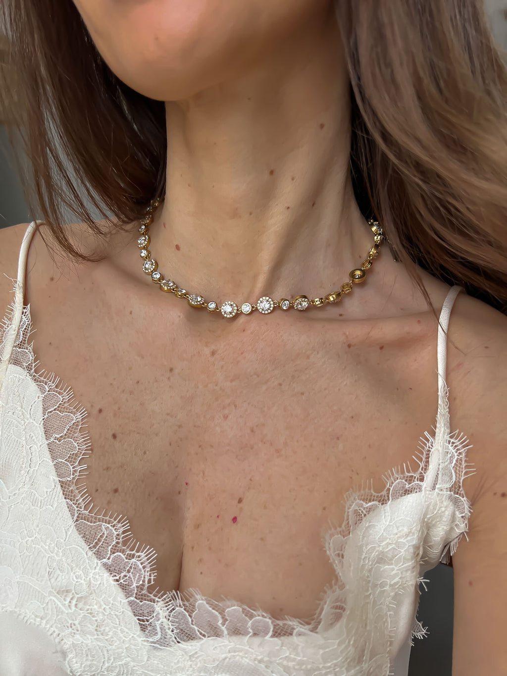 Manon / Collier strass