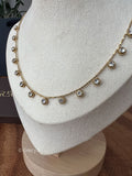 Romane / Collier pampilles strass
