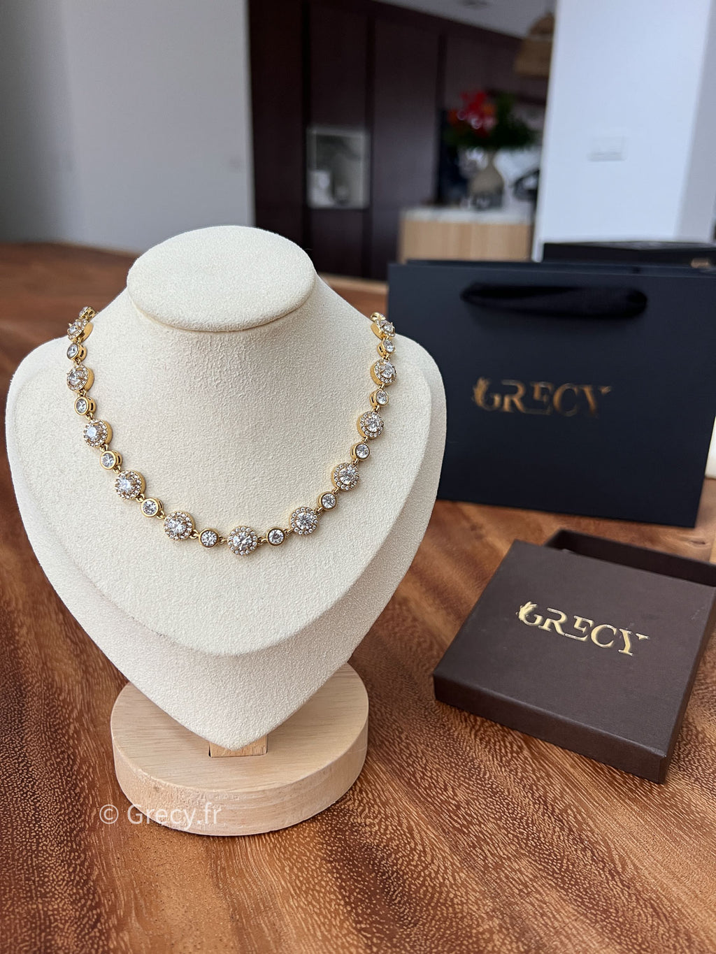 Manon / Collier strass